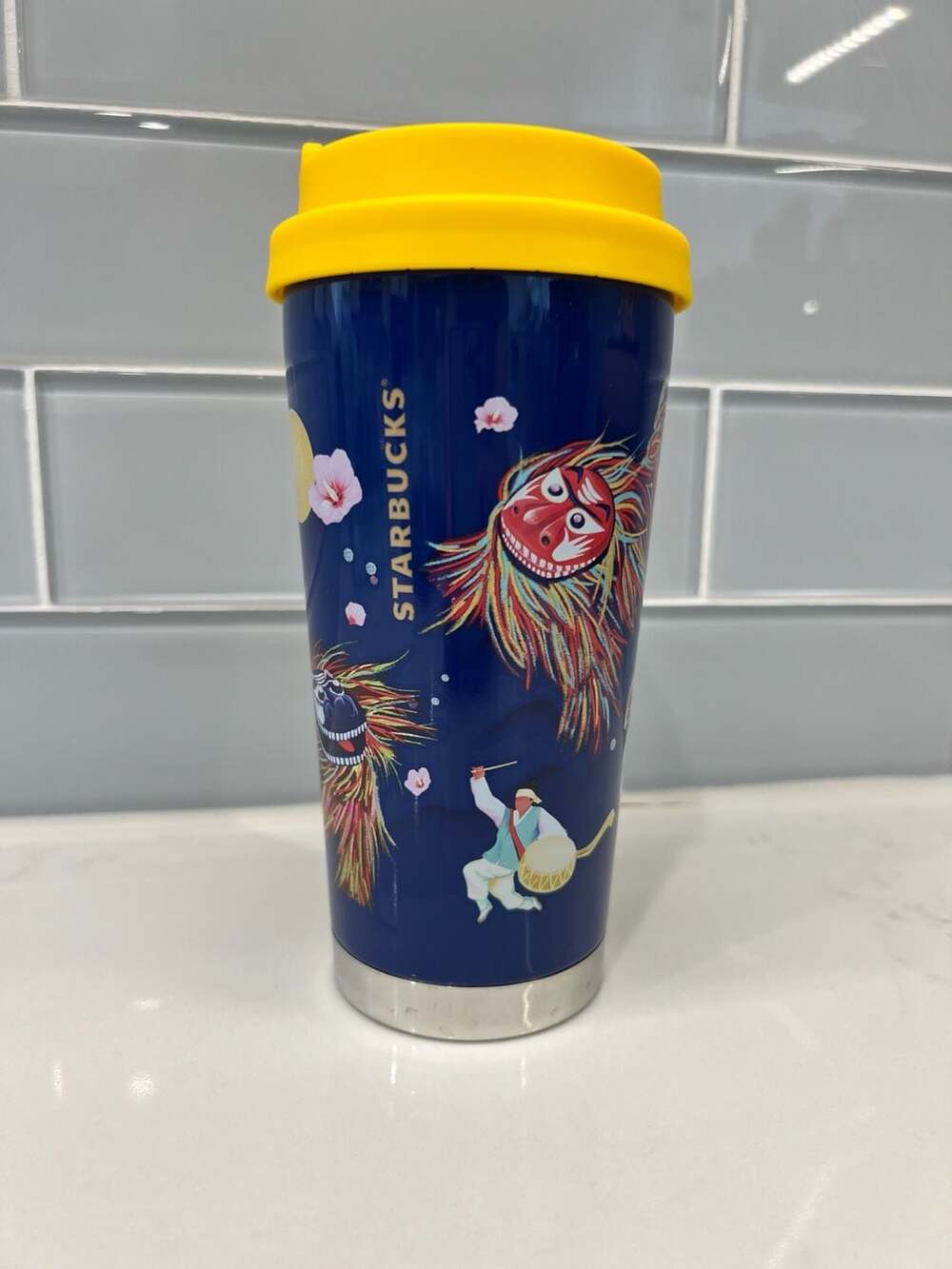 Starbucks Korea Heritage Collection 16oz Stainless Steel Tumbler